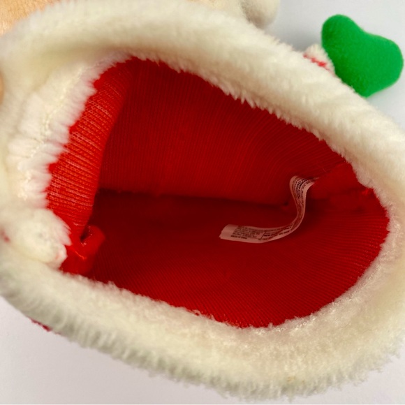 Vintage Santa Claus Hand Puppet  12" Christmas Plush Child's Toy Pretend Play - Picture 4 of 7